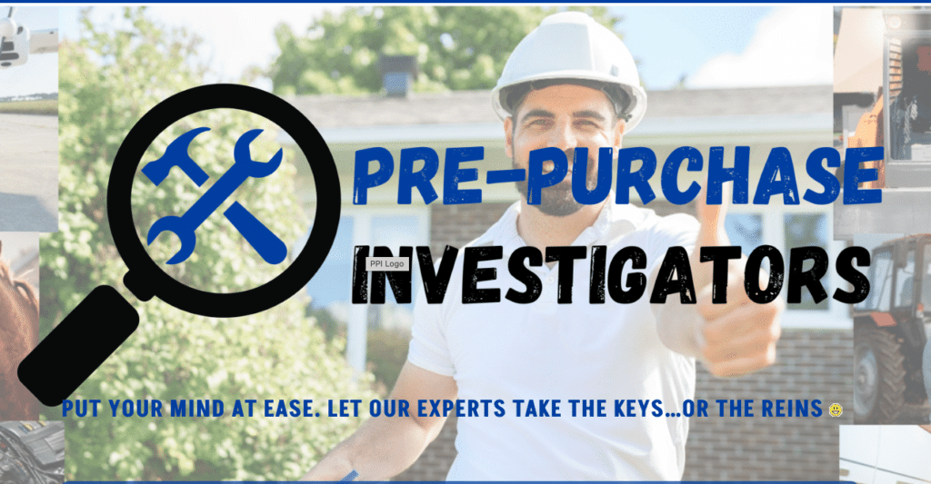 Pre-purchase Investigators