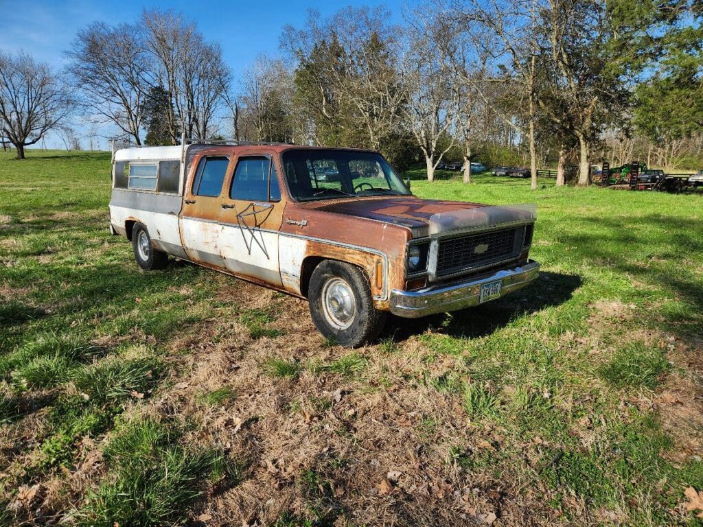 1973 Chevrolet Crew Cab (3+3) Square Body Truck